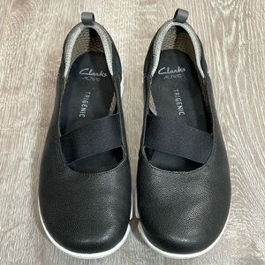 Clarks Active Trigenic Mary Jane Slip On Sneaker Shoes 6M